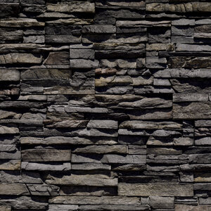 Eldorado Stacked Stone Corners Black River Large Box Big Box (85 ln. ft./box)