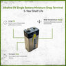 9V Battery Single