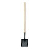 Equipt Square Point Shovel Open Back 48 in. Wood Handle