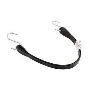 Tarp Strap Black Industrial EPDM Rubber 18 in.