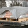 Heavy Duty Poly Tarp Silver 8 ft. x 10 ft.