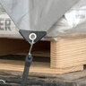 Heavy Duty Poly Tarp Silver 8 ft. x 10 ft.