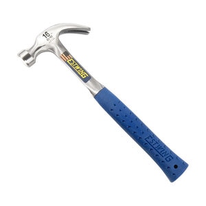 Estwing Curved Claw Solid Steel Hammer 16 oz.