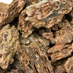 Palletized Brown Dragon Stone (Ohko) 4-16 in.