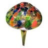 Glass Mushroom Watering Globe 3.5 in. x 7.9 in.