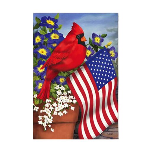 Evergreen Garden Flag