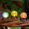 Pollinator Garden Outdoor Lamp and Lighting Glass