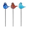 What She Shed Bird Glass Plant Pick