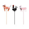Petal and Farm Metal Garden Pick Assorted 16 in.