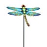 Pollinator Garden Dragonfly Stake Metal 35 in.