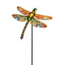 Pollinator Garden Dragonfly Stake Metal 35 in.