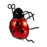Pollinator Garden Ladybug Pot Hugger Metal 3 in.
