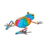 Gradient Frog Garden Statue Metal 5 in.