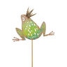 Pollinator Garden Garden Stake Royal Frog Metal 41 in.