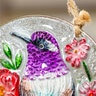 Pollinator Garden Suncatcher Hummingbird 5-1/2 in.