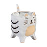 Petal and Plow Planter Ceramic Cat