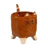 Petal and Plow Planter Ceramic Cat