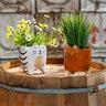 Petal and Plow Planter Ceramic Cat