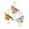 Pollinator Garden Bird Planter Hook Metal 10 in.