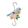 Pollinator Garden Bird Planter Hook Metal 10 in.