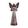 Resin Praying and Heart Angel Garden Statues 12-1/2 in.