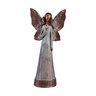 Resin Praying and Heart Angel Garden Statues 12-1/2 in.
