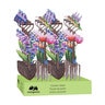 Pollinator Garden Garden Stake Lavender Shovel Metal 38 in.