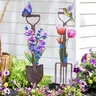 Pollinator Garden Garden Stake Lavender Shovel Metal 38 in.