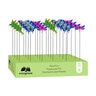 Pollinator Garden Glow in the Dark Metal Butterfly/DragonFly/Hummingbird Stake 28 in.