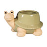 Palm Beach Planter Ceramic Turtle