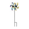 Colorful Mini Spinner Stake Metal 18 in.