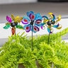 Colorful Mini Spinner Stake Metal 18 in.