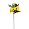 Pollinator Garden Stake Bee Glass 15 in.