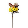 Pollinator Garden Stake Bee Glass 15 in.