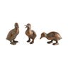 Duck Family with Mother and Three Babies (Set of 4)