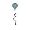 Wild Flowers Welcome Burlap Balloon Spinner