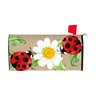 Evergreen Mailbox Cover Welcoming Ladybugs 18 in. x 21 in.