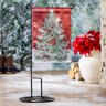Evergreen Garden Flag Lustre Woodland Animal Christmas Tree 12-1/2 in. x 18 in.