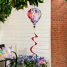 Evergreen Balloon Spinner Cardinal Couple 15 in. x 15 in. x 55 in.
