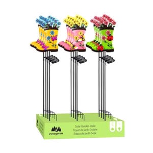 Solar Rain Boot Stake 40 in.