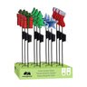 Garden Stake Twas the Night Festive Neon LED 27-1/2 in.