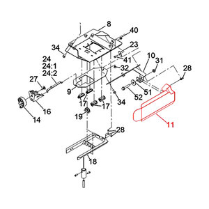 Exmark Deflector-Side Spreader