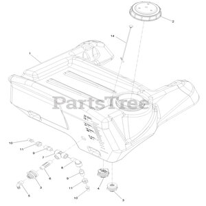 Exmark 90 Degree Elbow Fitting 1/2 MNPT x 1/2 in. FNPT, PP