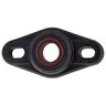 Bearing, Flange, 3/8, Red, Hopper