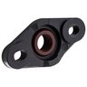 Bearing, Flange, 3/8, Red, Hopper