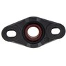 Bearing, Flange, 3/8, Red, Hopper
