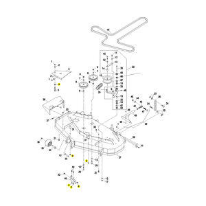 Exmark Hex Flange Nut