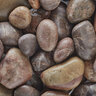 Bagged Polished Pebbles Red 1 - 2 in. (50 lb. Bag)