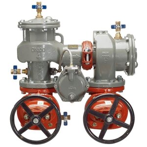 FEBCO LF880V N-Pattern Reduced Pressure Zone Assembly 4 in. Lead Free with NRS Gate Valves