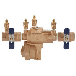FEBCO 860 In-Line Reduced Pressure Zone Assembly 1-1/2 in. with Ball Valves